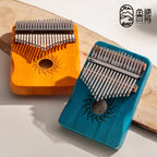 Hluru 17 21 Keys Kalimba Finger Piano Kalimba Thumb Piano Keyboard Musical Instrument Mbira for Beginner Music Lover Gifts