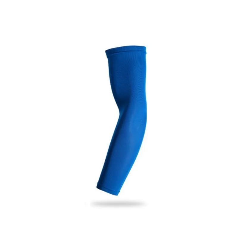 WOSWEIR－1PC Sports Arm Compression Sleeve Basketball Cycling Arm Warmer Summer Running UV Protection Volleyball Sunscreen 