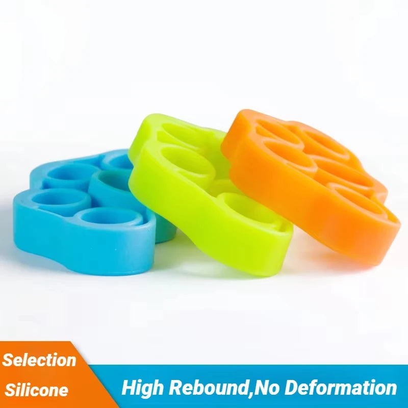 Silicone Five-Finger Training Hand Expanders Exerciser Wrist Stretcher Finger Gripper Expander Strength Rehabilitation Tensioner