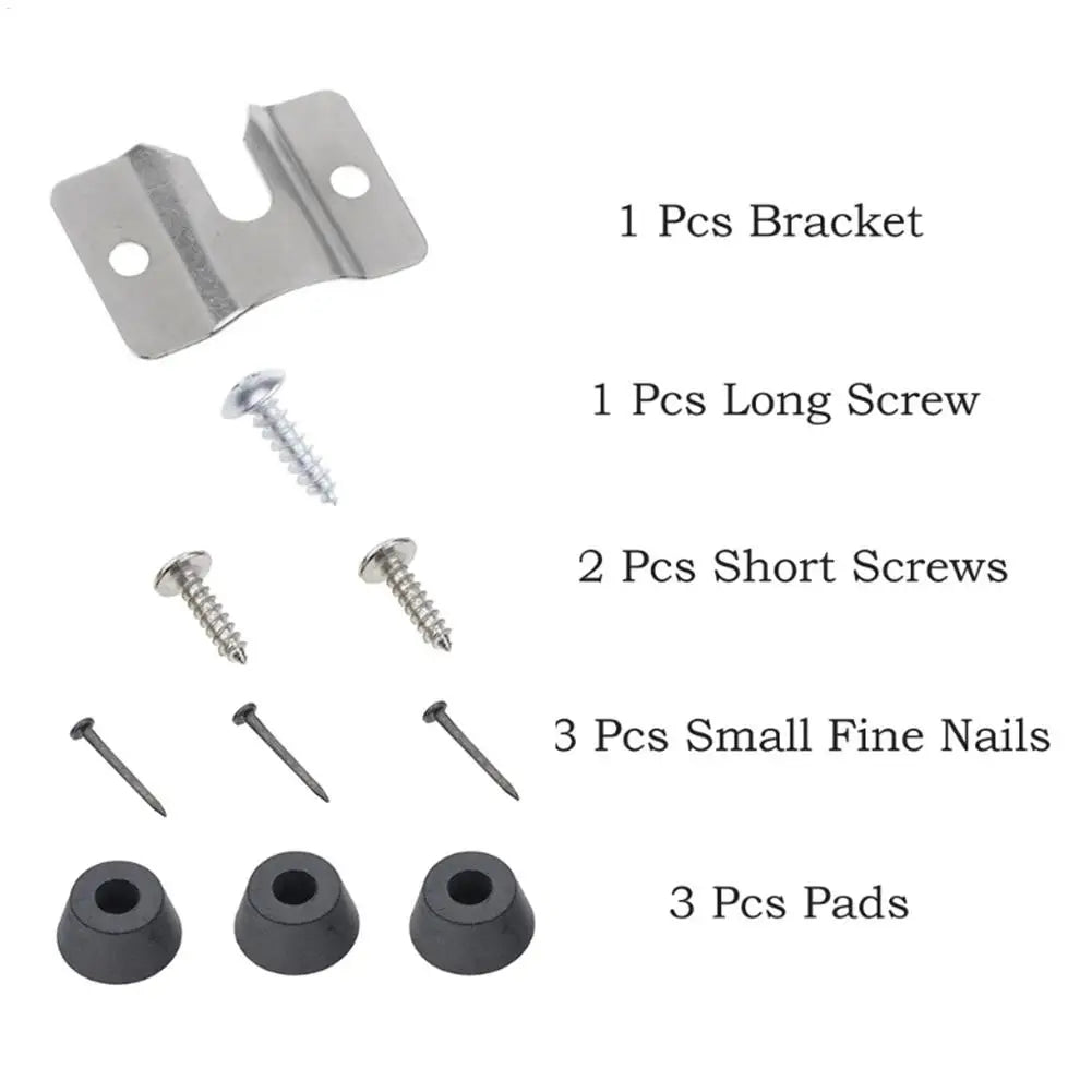 Dart Board Wall Bracket Mounting Stand Kit Wall Mounted Hanging Dartboard Set With Screw Hook Accessories For Cabinet Wall