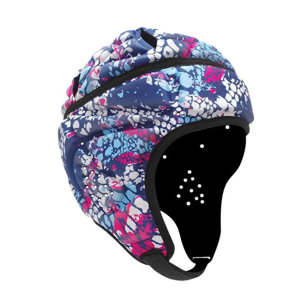 Rugby Helmet Ultralight Adjustable Protective Gear Protective Cap Headgear for Flag Football Sports Baseball Playing Training