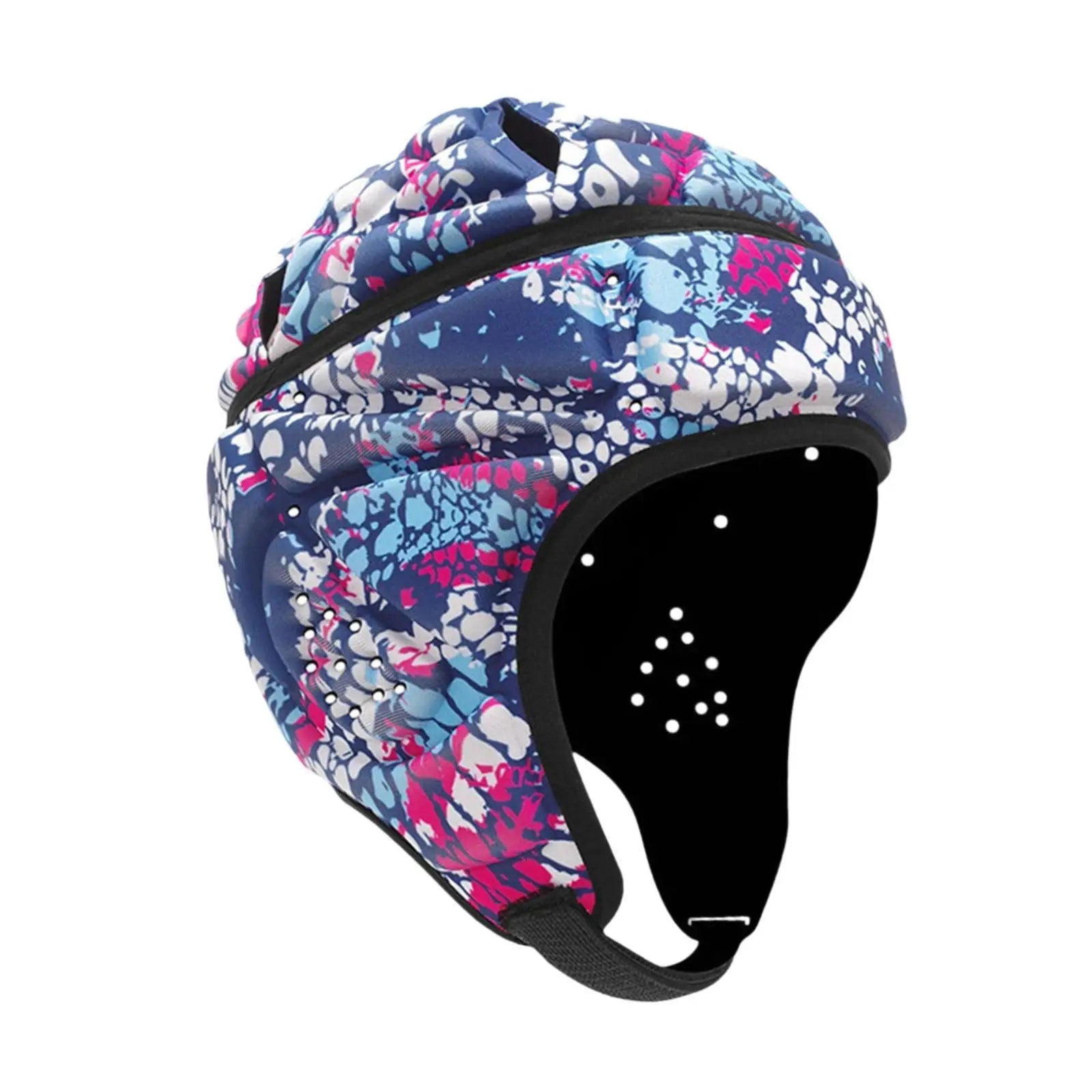 Rugby Helmet Ultralight Adjustable Protective Gear Protective Cap Headgear for Flag Football Sports Baseball Playing Training