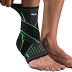 Adjustable Elastic Ankle Brace Compression Sleeve Foot Support Stabilizer for Plantar Fasciitis Achilles Tendonitis Sports Sock