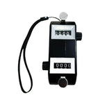 Handheld Tally Counter 4-Digit Number Count Clicker Counter Pitch Counter for Coaching Golf Contest double head counter fitting
