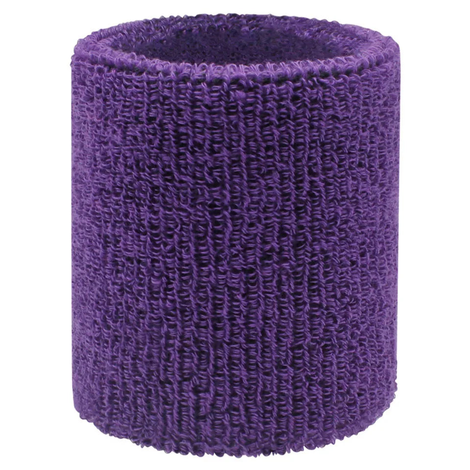AOLIKES 1PCS Wrist Sweatbands Tennis Wrist Bands Absorbent Sweatbands for Football Basketball Running Athletic Sports Tennis