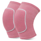 Volleyball Knee Pads for Dancers Men Women Kids Soft Breathable Knees Protective Football Dance Yoga Tennis Running Cycling Use