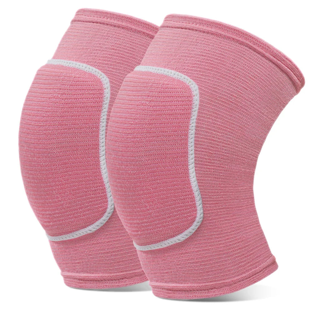 Volleyball Knee Pads for Dancers Men Women Kids Soft Breathable Knees Protective Football Dance Yoga Tennis Running Cycling Use