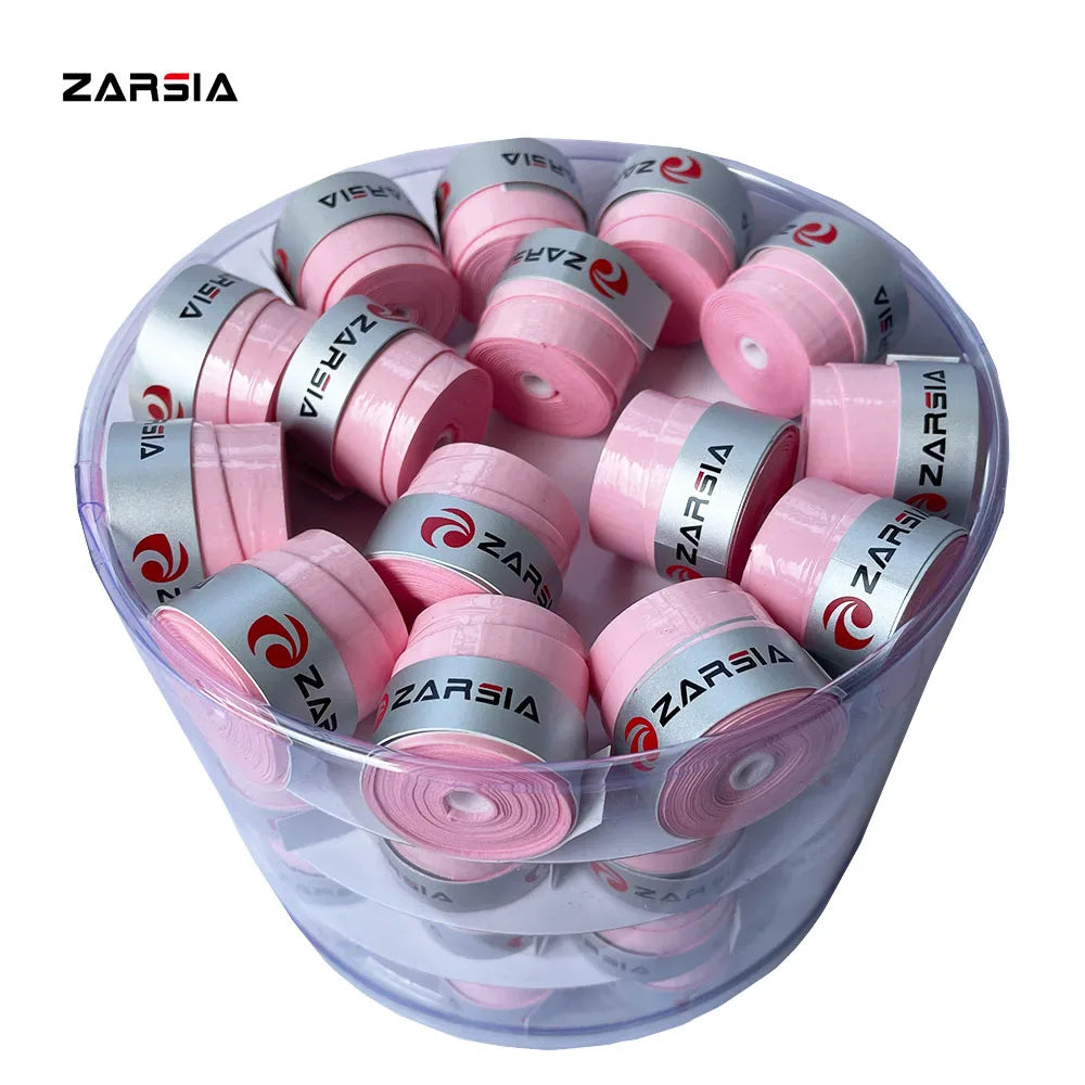 60Pcs ZARSIA NEW GM Tacky Anti-skid Tennis Racket Grip Sweat Badminton Grips Tennis Racket Overgrips