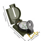 Outdoor Survival Compass Multifunctional Portable Plastic Directional Tactical Compass Sports Mountaineering Pointer Compass