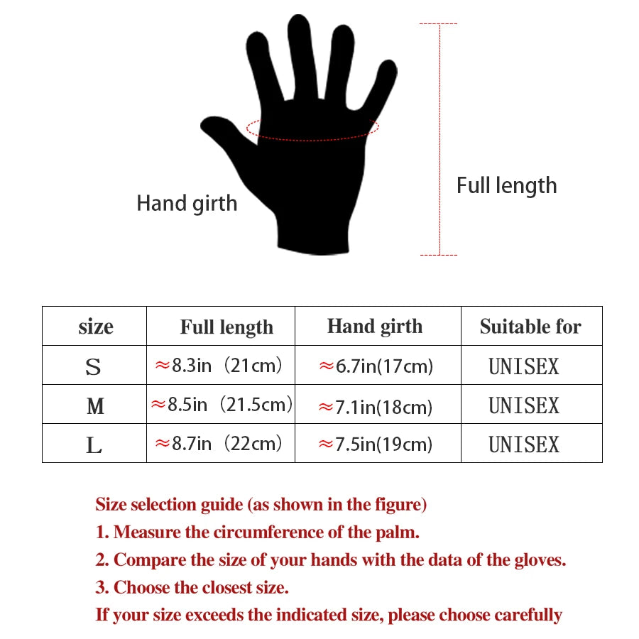 Men's Lightweight Summer Ice Silk Full-Finger Quick-Dry Touchscreen Sports Fishing Sun Protection Driving Cycling Gloves for Wom