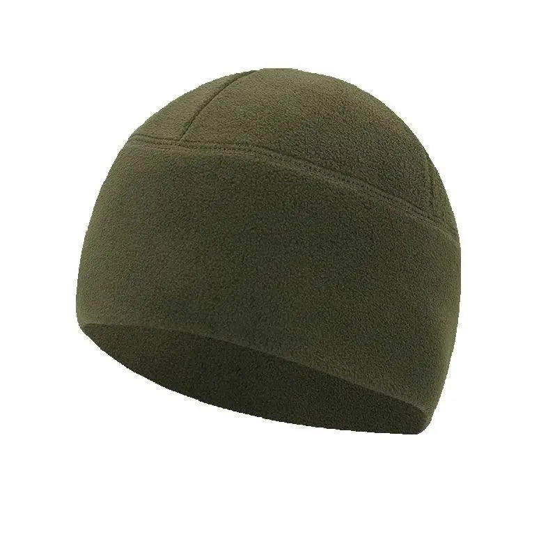 Warm Cycling Hat Thermal Windproof Polar Fleece Lining Skull Cap Cold Proof Outdoor Sports Hiking Running Ski Beanie Cap