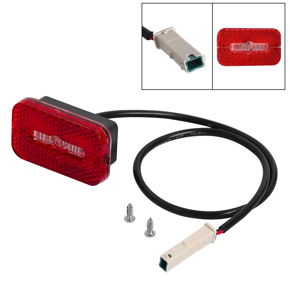 Taillight With 3 Hole Rear Fender For Xiaomi Mi3 Lite Electric KickScooter Rear Mudguard Tyre Splash Guard Replacements Parts