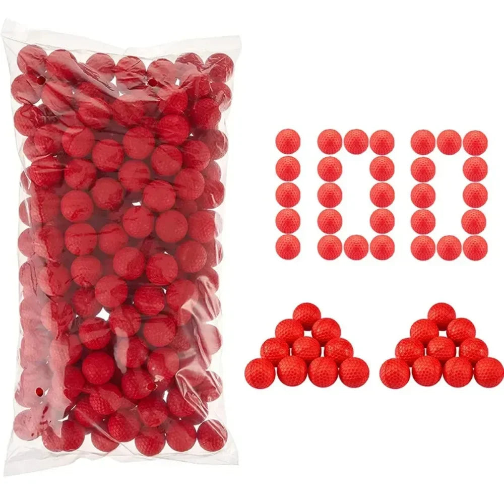 100 WRounds for Nerf Rival Compatible Ammo Bulk Toy Gun Bullets for Rival Nerf Toy Gun Ball Dart for Nerf Rival Apollo Zeus Gun