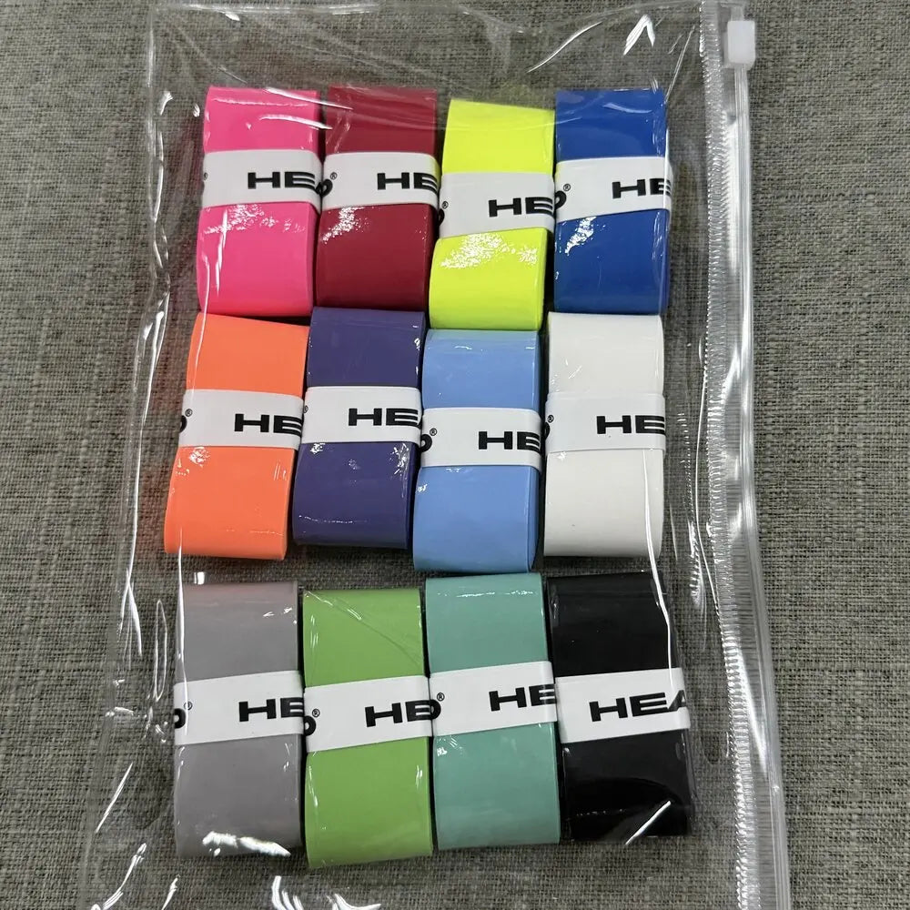 HEAD Tennis Racket Overgrip Sweat Band Absorption Grip PU Badminton Racket Handle Grip Tennis Griptape Padel Racket Grip