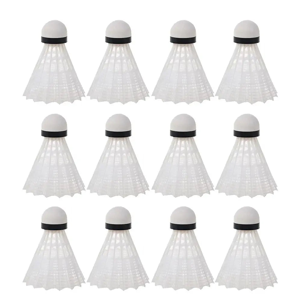 Nylon Badminton Shuttlecocks with Great Stability Durability Indoor Outdoor Sports Training Balls