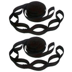 New-2Pcs Special Reinforced Polyester Straps 5Ring High Load-Bearing Barbed Hammock Straps For Outdoor Camping Hammock Straps