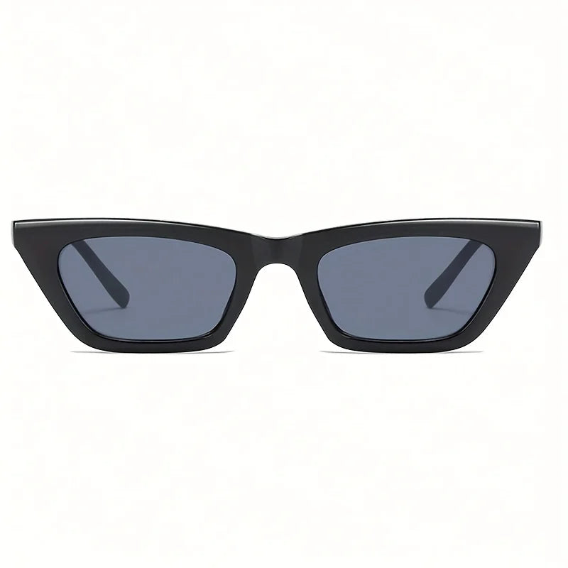 Vintage Small Frame Cat Eye Sunglasses Women Square Sun Glasses Female Brand Designer Retro Cateye Shades Fashion Oculos UV400