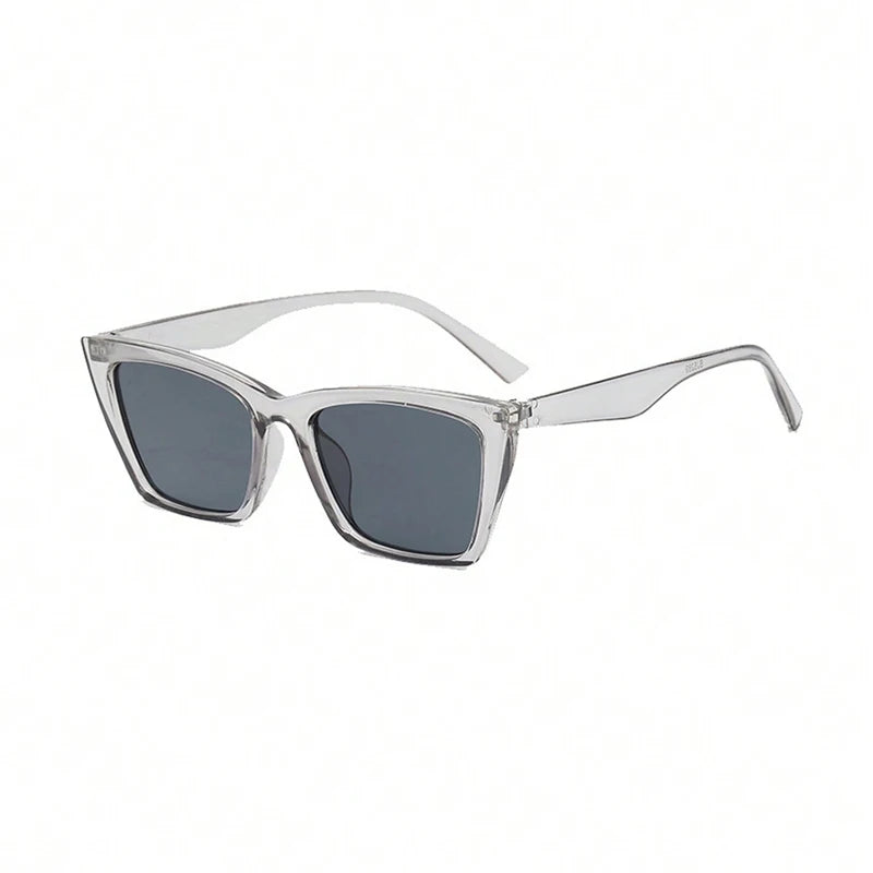 Vintage Small Frame Cat Eye Sunglasses Women Square Sun Glasses Female Brand Designer Retro Cateye Shades Fashion Oculos UV400