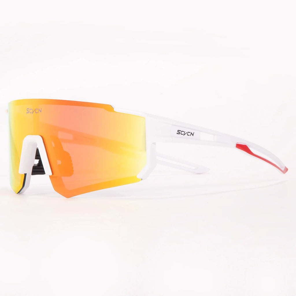 SCVCN Outdoor Cycling Photochromic Sunglasses Men MTB Bike Glasses  Sports Mountain Climbing Women Bicycle Cycling UV400 Goggles