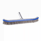 18inch Swimming Pool Steel Brush Bottom Walls Cleaning Supplies for Pond Spa Hot Spring