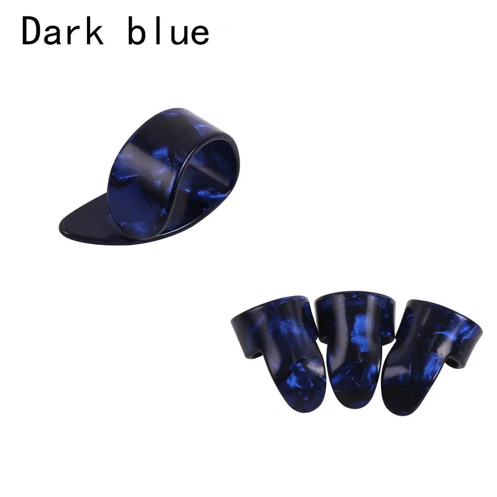 1 Thumb + 3 Finger For Acoustic Celluloid Guitar Picks Guitar Plectrum Fingerpick Guitar Parts Musical Instruments Accessories