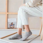 1/3/10Pairs Men's Ankle Socks Soft Breathable Stretchy Solid Color Low Cut Casual Sports Socks for Women Comfortable Fashionable