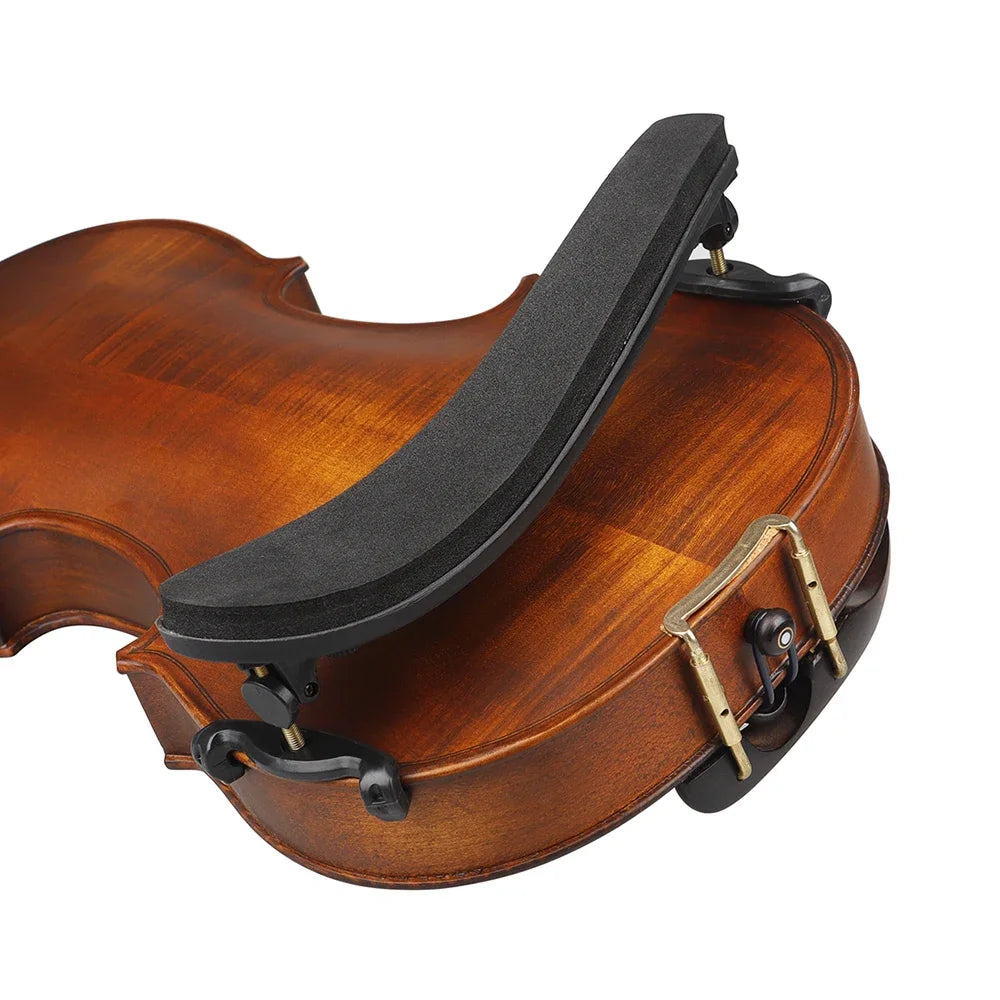 4/4 Adjustable 15'' 16'' Viola Shoulder Rest Black Professional Viola Shoulder Pad Thick Soft Sponge Support Padded Accessories