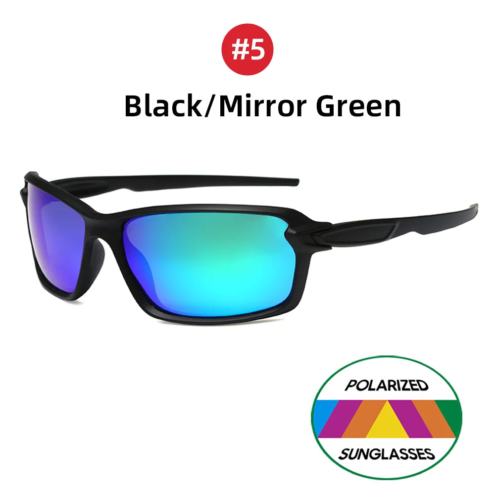 Sports Sunglasses for Men Photochromic Bicycle Mirror Red Polarized Cycling Sun Glasses Women Fishing 2026 UV400 Bike Goggles