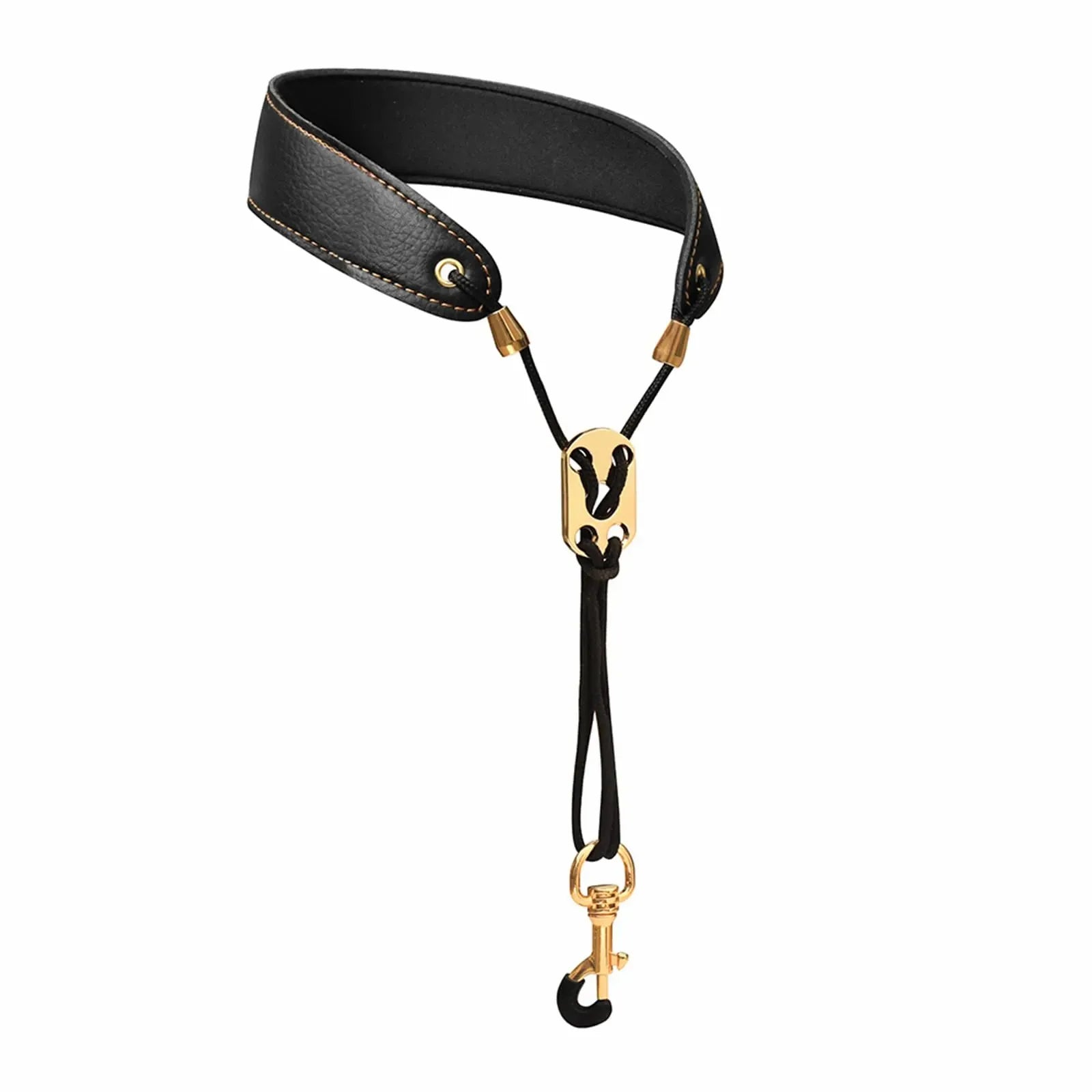 Leather Saxophone Strap Saxophone Lanyard Neck Strap Protection Neck For Soprano Tenor Alto Baritone Sax Musical Instrument