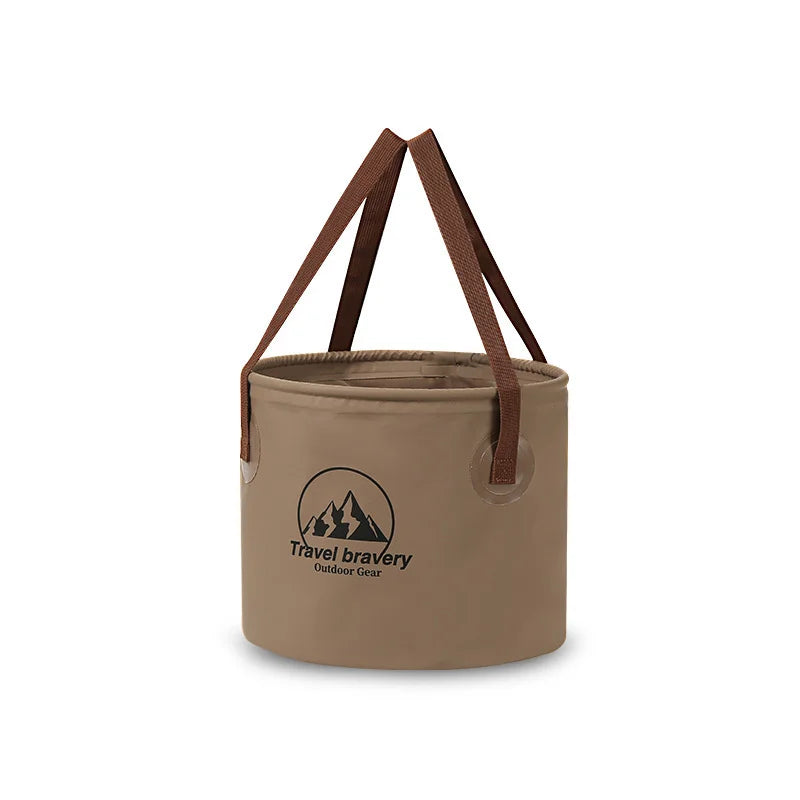 5L/10L/20L Car Folding Bucket Waterproof Foldable Sink Portable Travel Foldable Basin Camping Hiking Fishing Storage Bucket