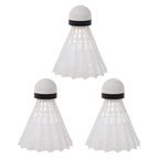 Nylon Badminton Shuttlecocks with Great Stability Durability Indoor Outdoor Sports Training Balls