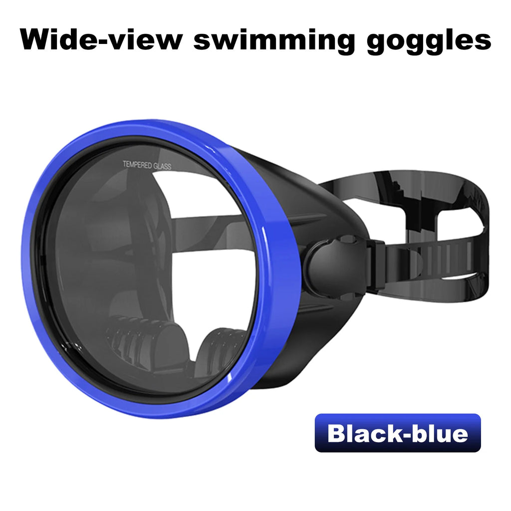 Full-Face Snorkeling Mask Waterproof & Fog-Free 180° Vision Fisherman's Oval Diving Goggles for Adults Summer Swim Island Travel