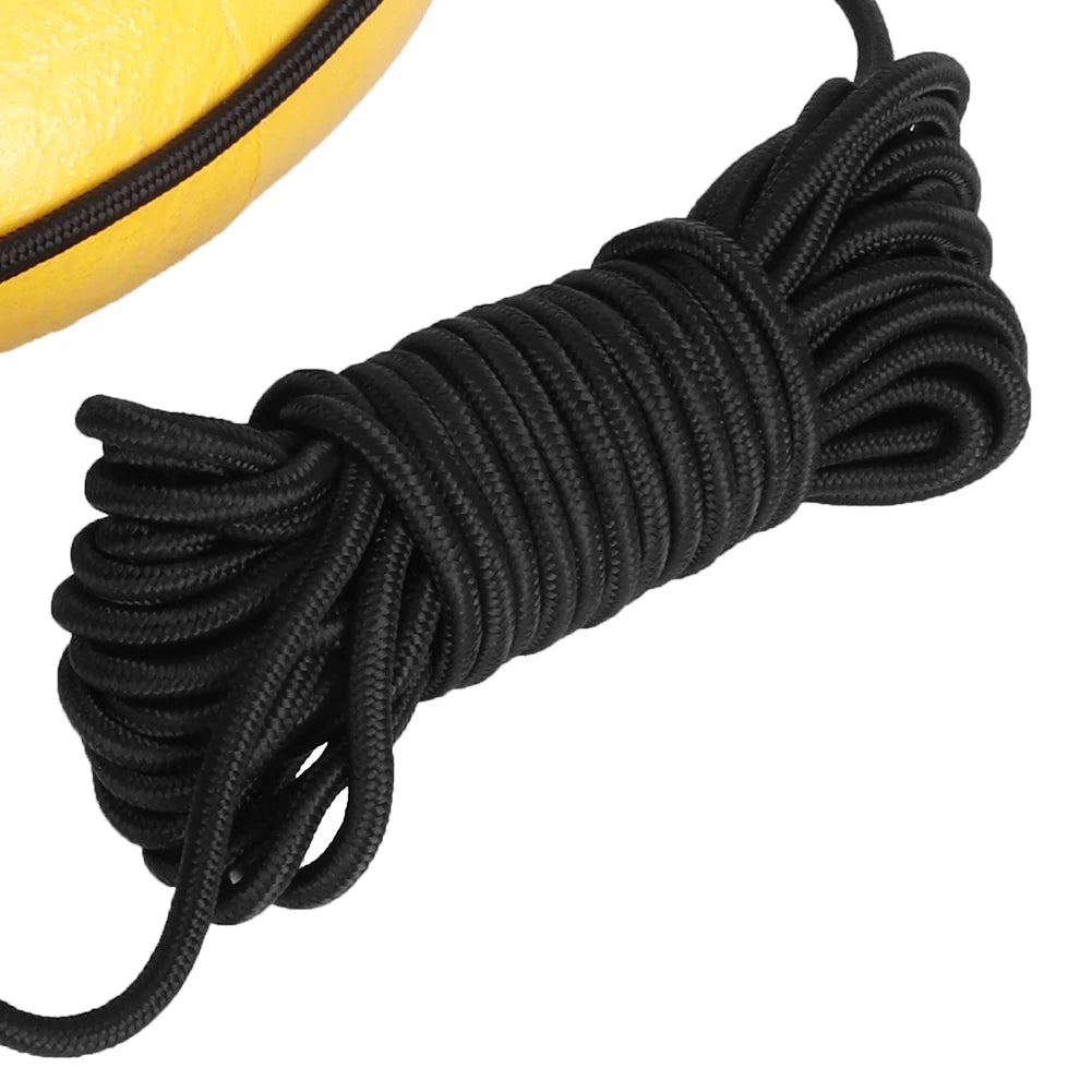 Drift Anchor 9.8m/32.2ft Fishing Drift Anchor Throw Line Sea Drogue Portable Float Buoy Accessory for Marine Boat Yacht Kayak