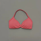 Histello Sports Strappy Bra Women Yoga Tank Bra Seamless High Support Fitness Workout Top Running Exercise Halter Gym Bras