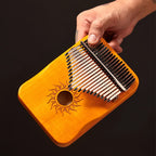 Hluru 17 21 Keys Kalimba Finger Piano Kalimba Thumb Piano Keyboard Musical Instrument Mbira for Beginner Music Lover Gifts
