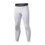 2026 Compression Pant Men Training Gym Leggings with Pockets Running Tights Fitness Basketball Jogging Workout Trouser Polyester