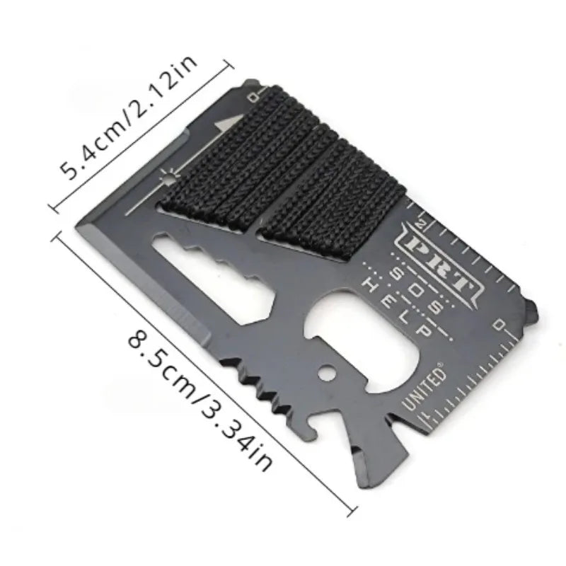 EDC Multifunctional Pocket Hunting Knife Outdoor Sports Camping Hiking SOS Survival Rescue Emergency Tools MJ Camping Equipment
