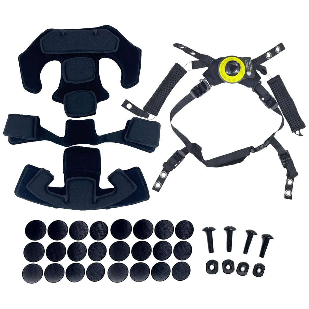 Team Wendy EXFIL Helmet Suspension System & Chin Strap - Compatible with FAST/MICH/ACH Tactical Helmets(No helmat)