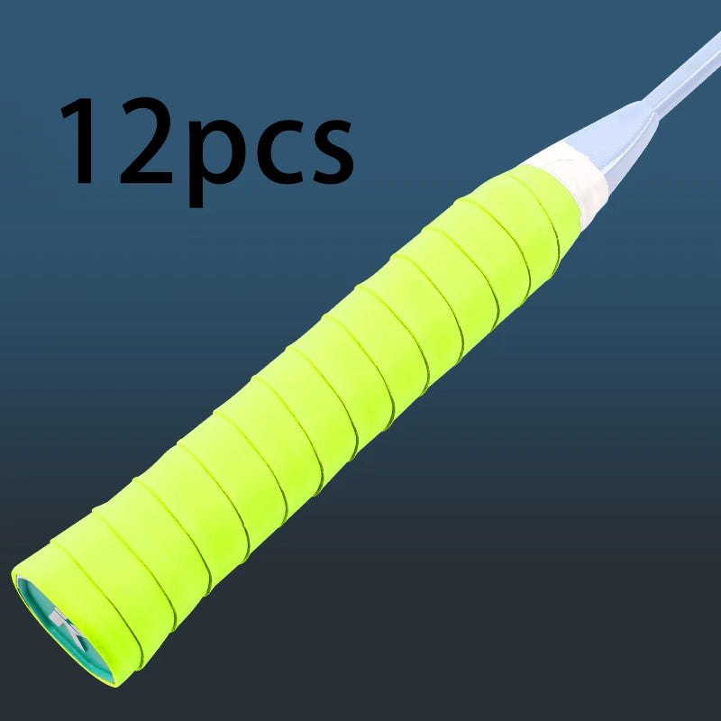 Anti Slip Flat Sweatband for Badminton/Tennis, with Sweat absorbing Grip Rubber to Help Score Points on the Court