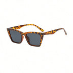 Vintage Small Frame Cat Eye Sunglasses Women Square Sun Glasses Female Brand Designer Retro Cateye Shades Fashion Oculos UV400