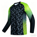 Men Breathable off Road Mountain Motocross Enduro Mtb Bike Jersey Cycling Top Riding Quick Dry Athletic Wear Cycling Top
