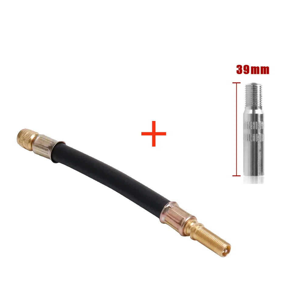 Valve Adapter Air Pump Extended Nozzle Hose for Xiaomi M365 PRO 1S Electric Scooter 45°/90°/135° Air Tyre Valves Accessories