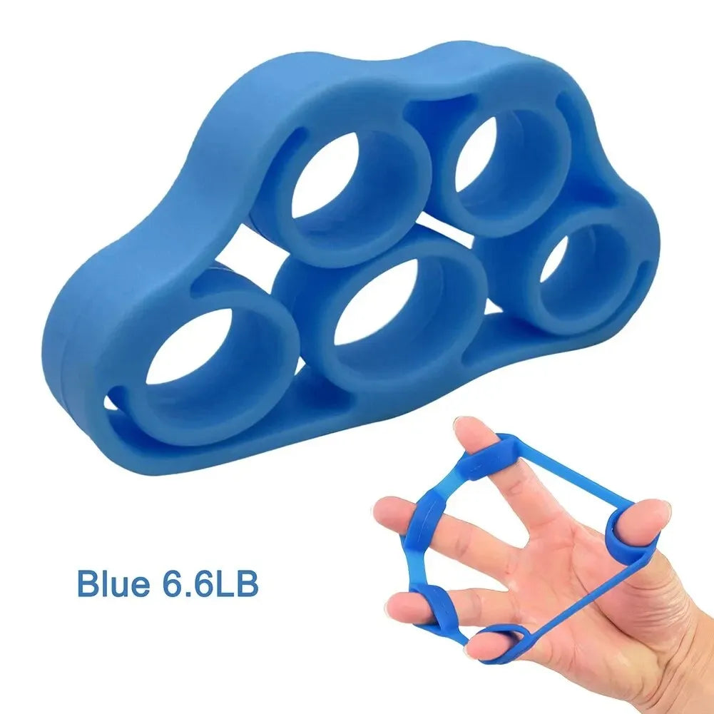 Silicone Five-Finger Training Hand Expanders Exerciser Wrist Stretcher Finger Gripper Expander Strength Rehabilitation Tensioner