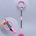 Bounce Ball Elastic Flash Ball Self Luminous Adult Children Rotation Jump Ring Fitness Set Foot Single Leg Swing Ball New Gift