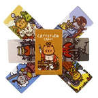 Cattitude Tarot Cards Guidebook Cute Cat Card Game Tarot Deck with PDF New Beginner Divination Oracle Party Game Occult
