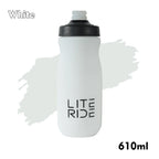 LITERIDE 610ml/710ml Bicycle Bottle MTB Road Bike Water Bottle Outdoor Sports Plastic Portable Large Capacity Drink Cycling