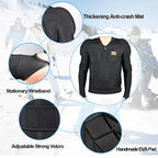 BEN KEN Ski Protective Ski Collision Clothing Inner Soft Armor Body Protective Clothing Suitable for Sports Ski Clothing Clothes