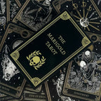 Big Size 12*7cm The Marigold Tarot Fortune Telling Divination Oracle Card Family Gathering Chess Game Leisure Table Game