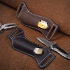 Leather Folding Knife Sheath for Belts Knife Cover Knife Storage Pouch Knife Protective Case Multitool Pouch Knife Pouch