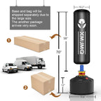 Standing boxing post with gloves, home fighting training sandbag, boxing bag with suction cup, holiday gift for sports men